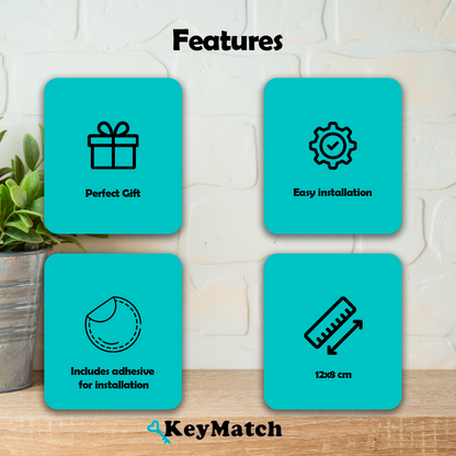 Key Organizer for Couples